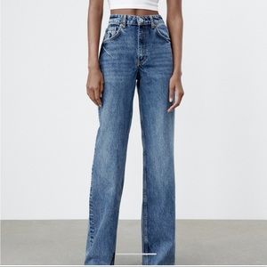 NWT Zara Wide Leg Jeans